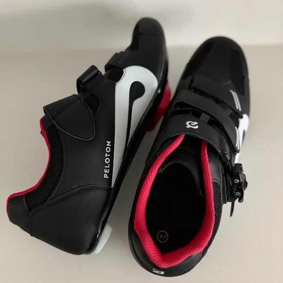 Peloton Black and Red Men’s Cycling Shoes size 47/13 - Picture 6 of 10